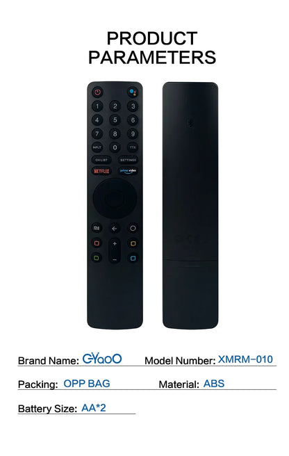 XMRM-010 Voice Remote Control For Xiaomi MI TV 4A Android Smart TVs Wireless L65M5-5ASP L32M5-5ASP L43M5-5ASP L55MS-5ASP