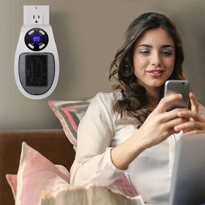 Portable Heater Electric Heater Convenient Room Heater Heating Warm Air Blower Wall Mounted Winter Warmer Machine Home Appliance