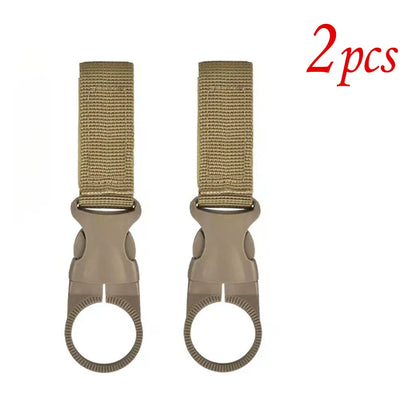 1/2/5pcs Hanging Bottle Buckle Clip Carabiner Portable Water Bottle Holder Clip Belt Backpack Hanger for Outdoor Camp Hiking