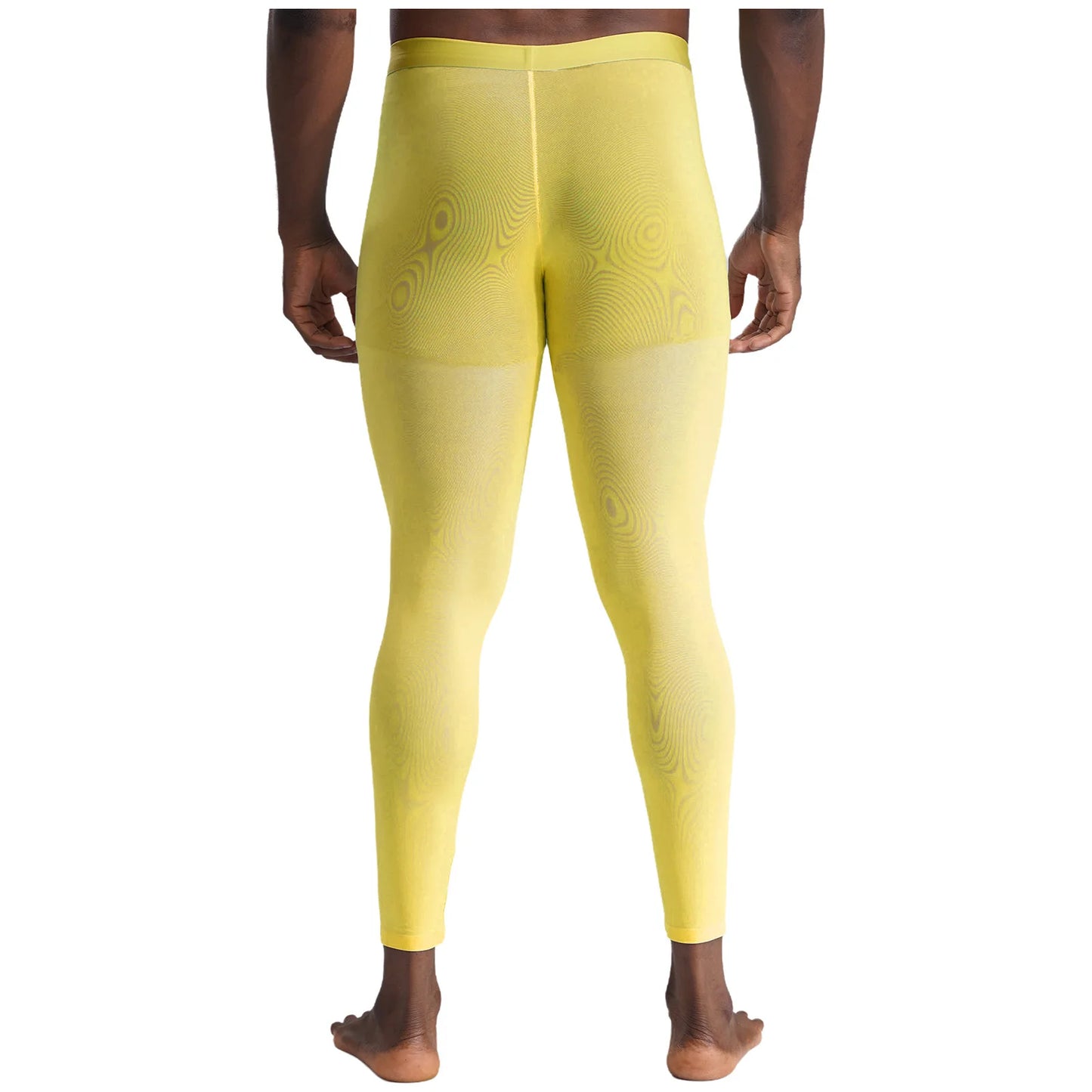Men's Clothings Gym Pants Bulge Pouch Seamless Stretchy Tights Sweatpants Silky Yoga Pants Fitness Leggings Sports Cycling Pants
