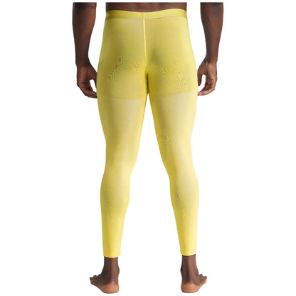 Men's Clothings Gym Pants Bulge Pouch Seamless Stretchy Tights Sweatpants Silky Yoga Pants Fitness Leggings Sports Cycling Pants