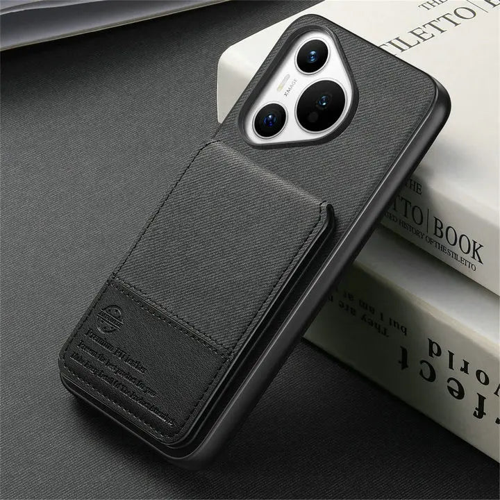 RFID Leather Luxury Case for Huawei Pura 70 Pro Plus 5G Card Cover Flip Back Shell Huawei Pura 70 Ultra Pura70 Pro+ Phone Cover