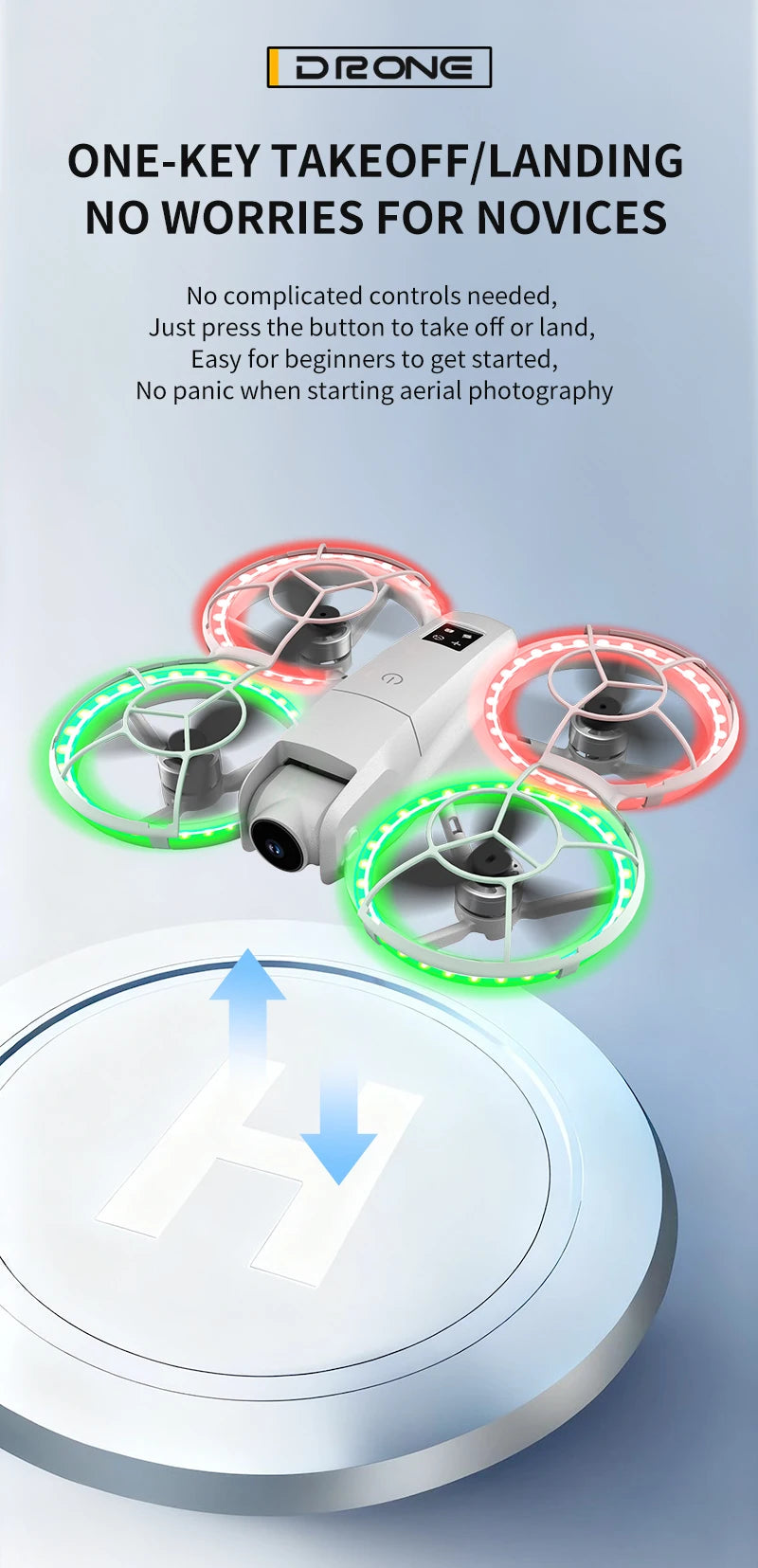 H137 PRO RC Drone 4K Professional HD Aerial 180° Dual Camera Photography Brushless Screen Remote Control Aircraft Quadcopter Toy