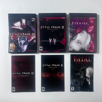 Retro video game Fatal Frame Series NTSC U/C Version copy digital burning disc DVD For PS direct reading modification machine