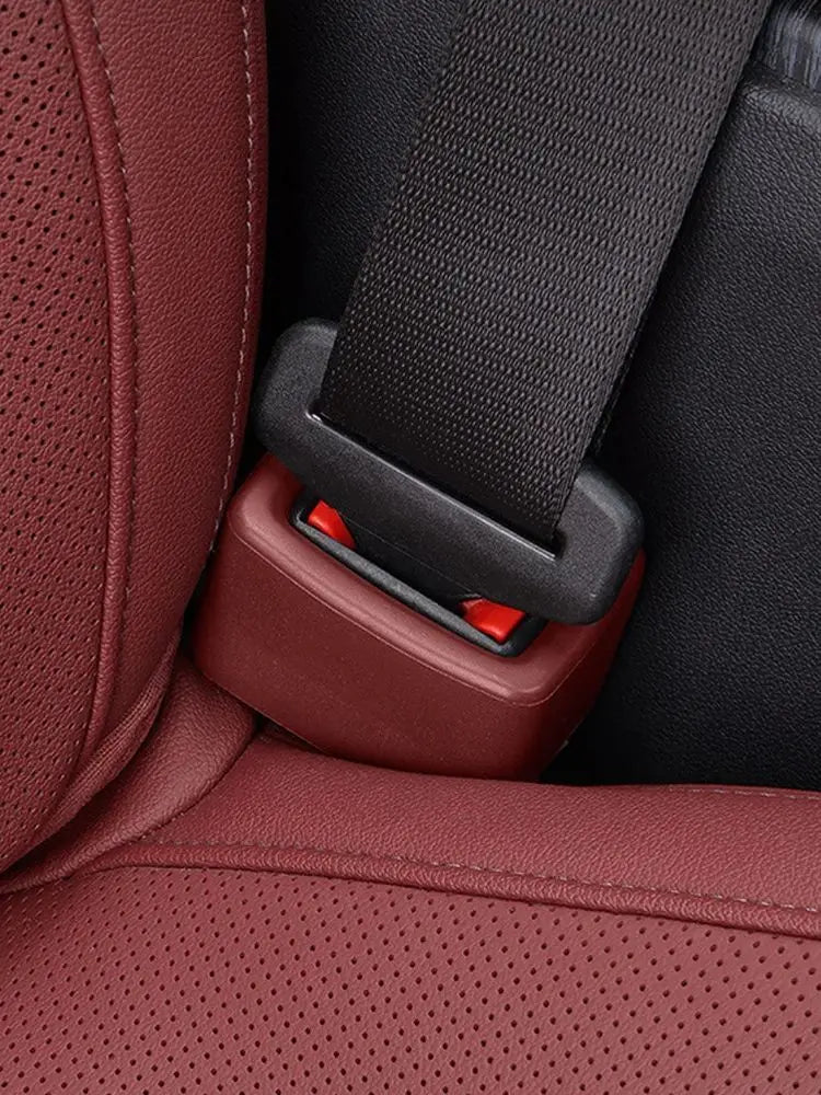 Car Seat Belt Buckle Cover Universal Car Safety Belt Anchor Socket EVA Anti-collision Protection Cover Car Interior Modification