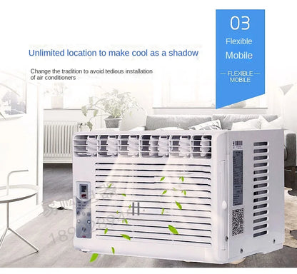Compressor Window Machine Window Air Conditioner Single Cold Cooling and Heating 1P 2P Mobile Air Conditioner All-in-One Machine