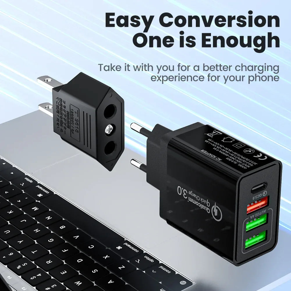 US Plug Adapter US to EU Plug Adapter European EU To US JP CN Power Adapter Electrical Plug Converter Sockets AC Charger Outlet