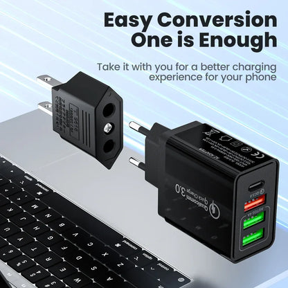 US Plug Adapter US to EU Plug Adapter European EU To US JP CN Power Adapter Electrical Plug Converter Sockets AC Charger Outlet