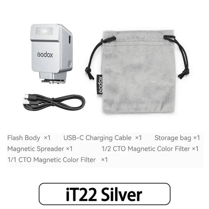 Godox iT20 iT22 TTL Mini Flash iFlash Camera Flash for Canon Nikon Sony Fujifilm Olympus Panasonic Ricoh Cameras