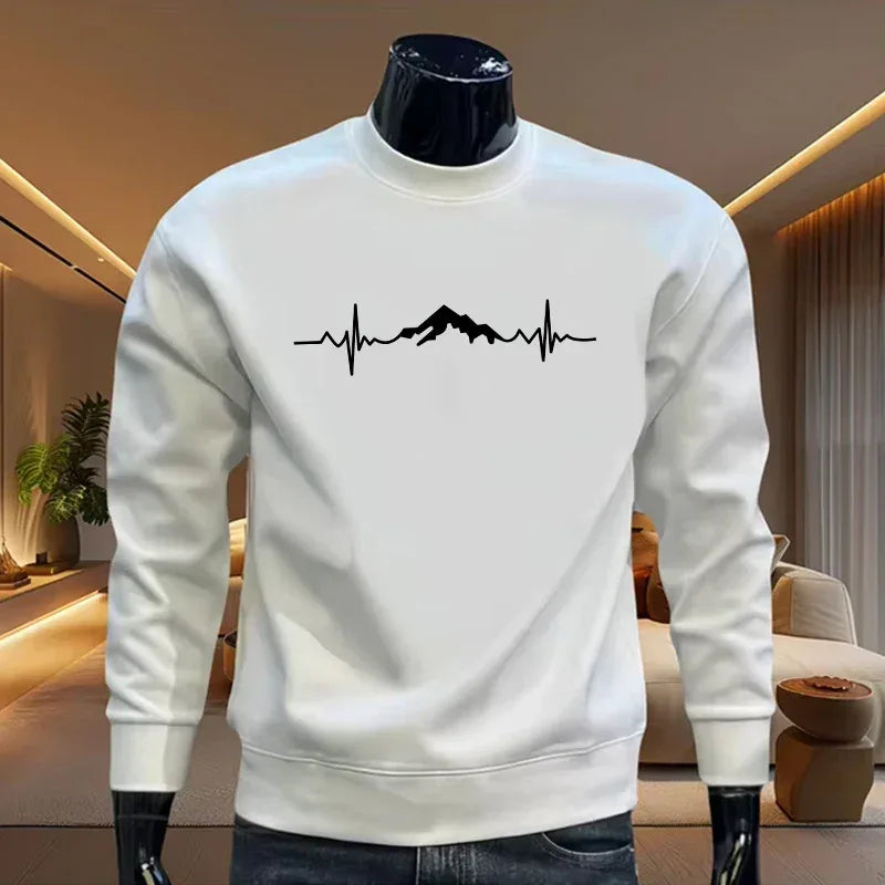 Spring Autumn New Men's Hoodies Casual Sweatshirts Men Hoodies O-Neck Pullover Streetwear Solid Tops Fashion Men Hoodies
