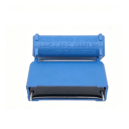 10PCS BM CBB61 1uF 1.2uF 1.5uF 2uF 2.5uF 3uF 450VAC Air conditioning fan Pin type Motherboard capacitor start component 50/60Hz