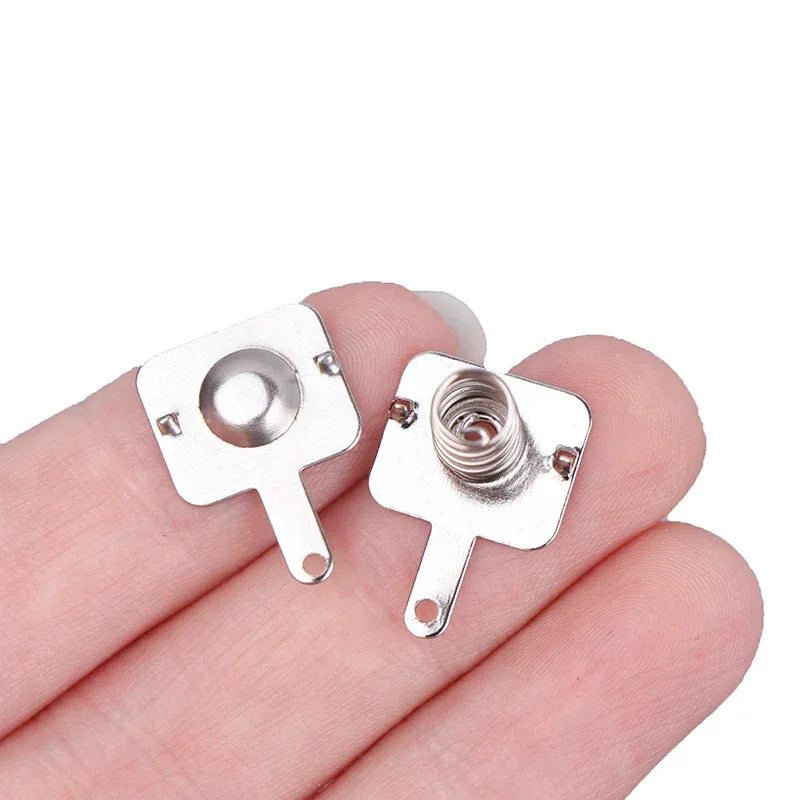 20pcs Battery Shrapnel 18650 Battery Spring Positive And Negative Contact Pieces 10pairs Battery Spring Piece Toy Spring Piece