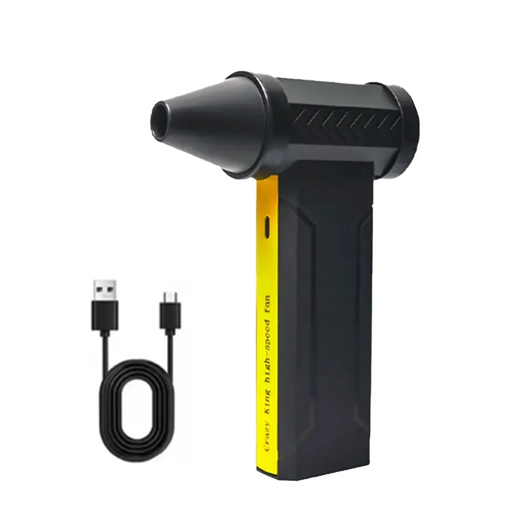 High-Speed Turbo Electric Portable Cooler Air  160000 RPM Rechargeable Powerful Violent Dust Blower Brushless Motor