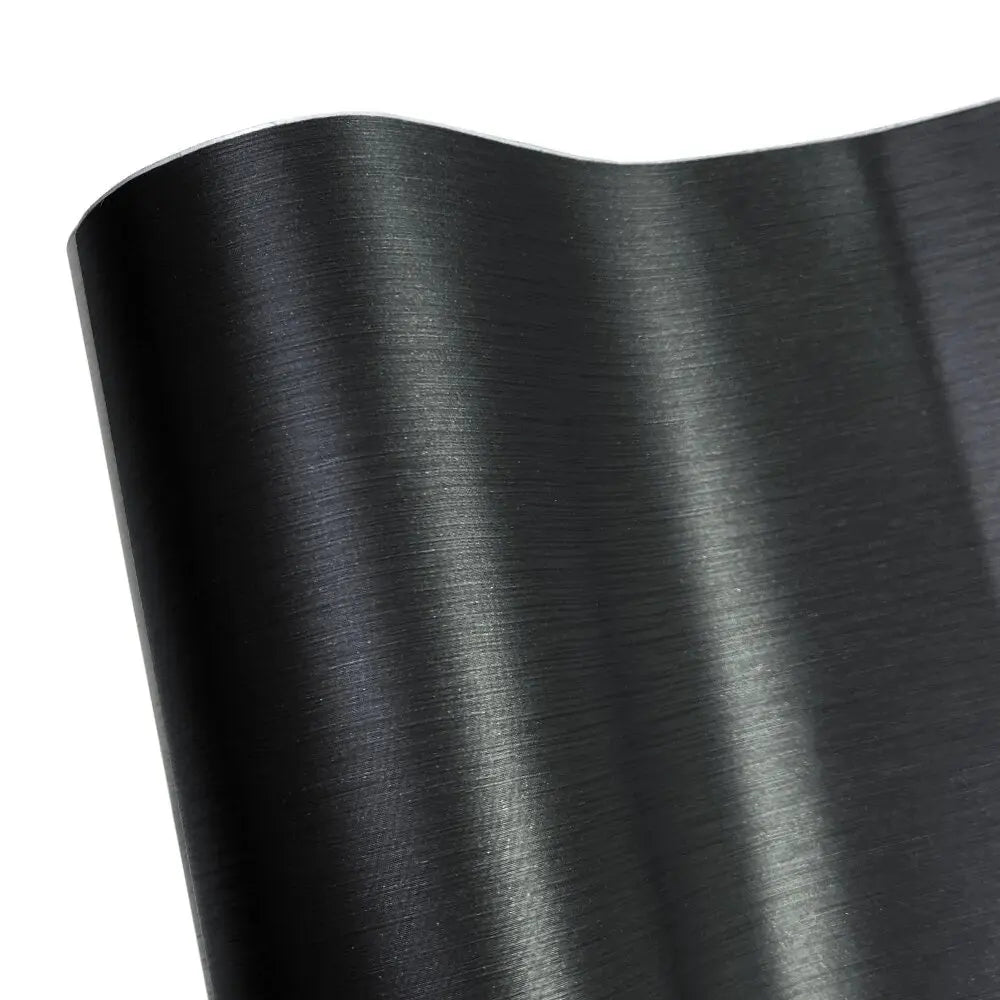 Car Stickers Brushed Aluminum Vinyl Film Car Wrapping Waterproof Air Free Bubble Decal Stickers for Motorcycle Car Accessories