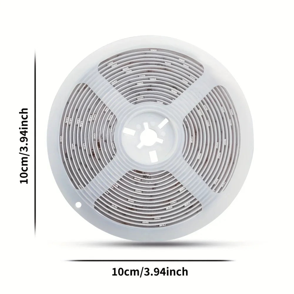 5V 2835 LED Strip Light Touch Sensor Switch Dimmable USB Flexible LED Tape Ribbon Light For Mirror Cabinet Stair Decor Lighting
