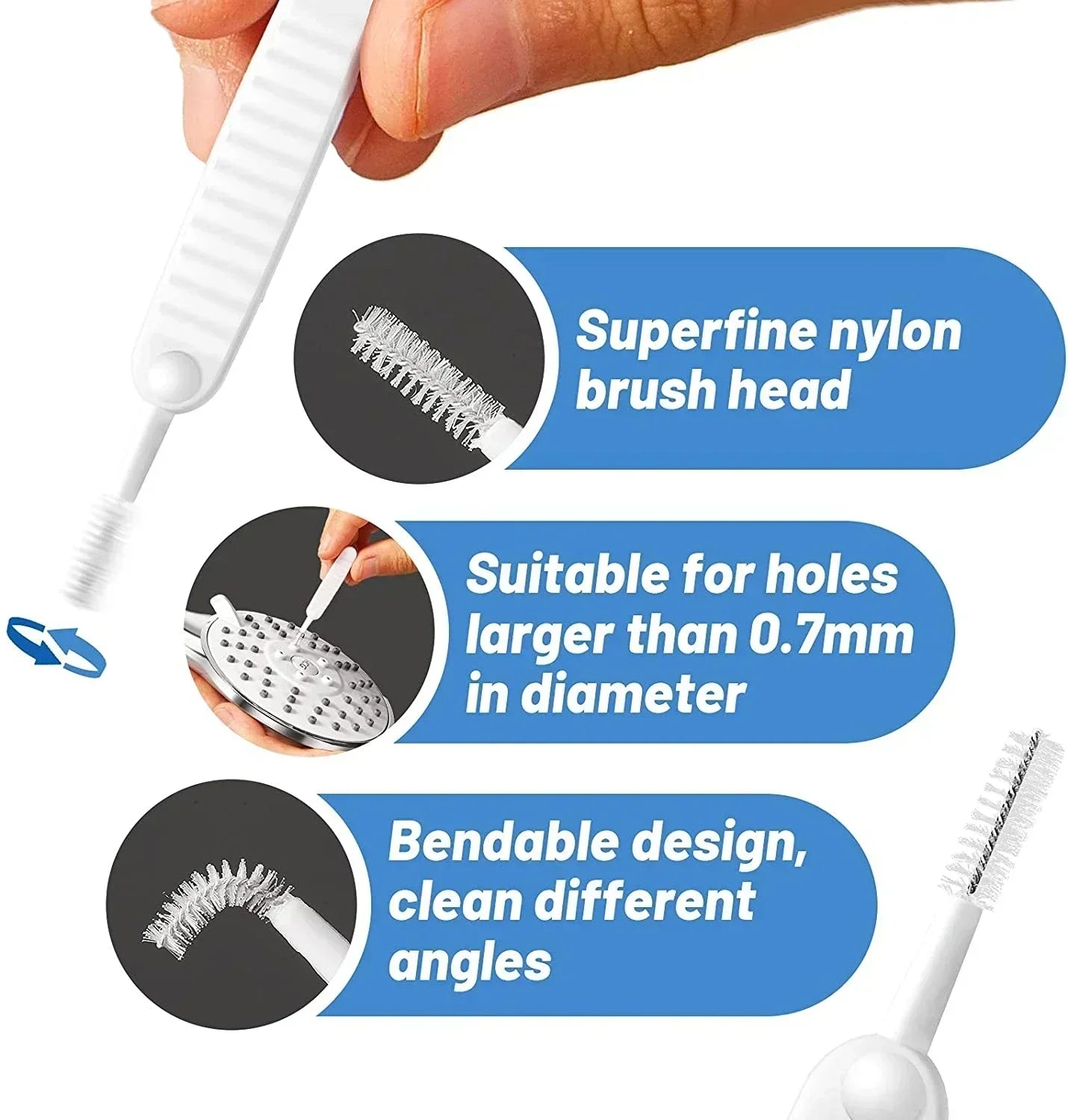 For iPhone Cleaning Kit Speaker & Port Cleaner Brush Set Dustproof Tool for 14 13 Pro Max Mobile Phone