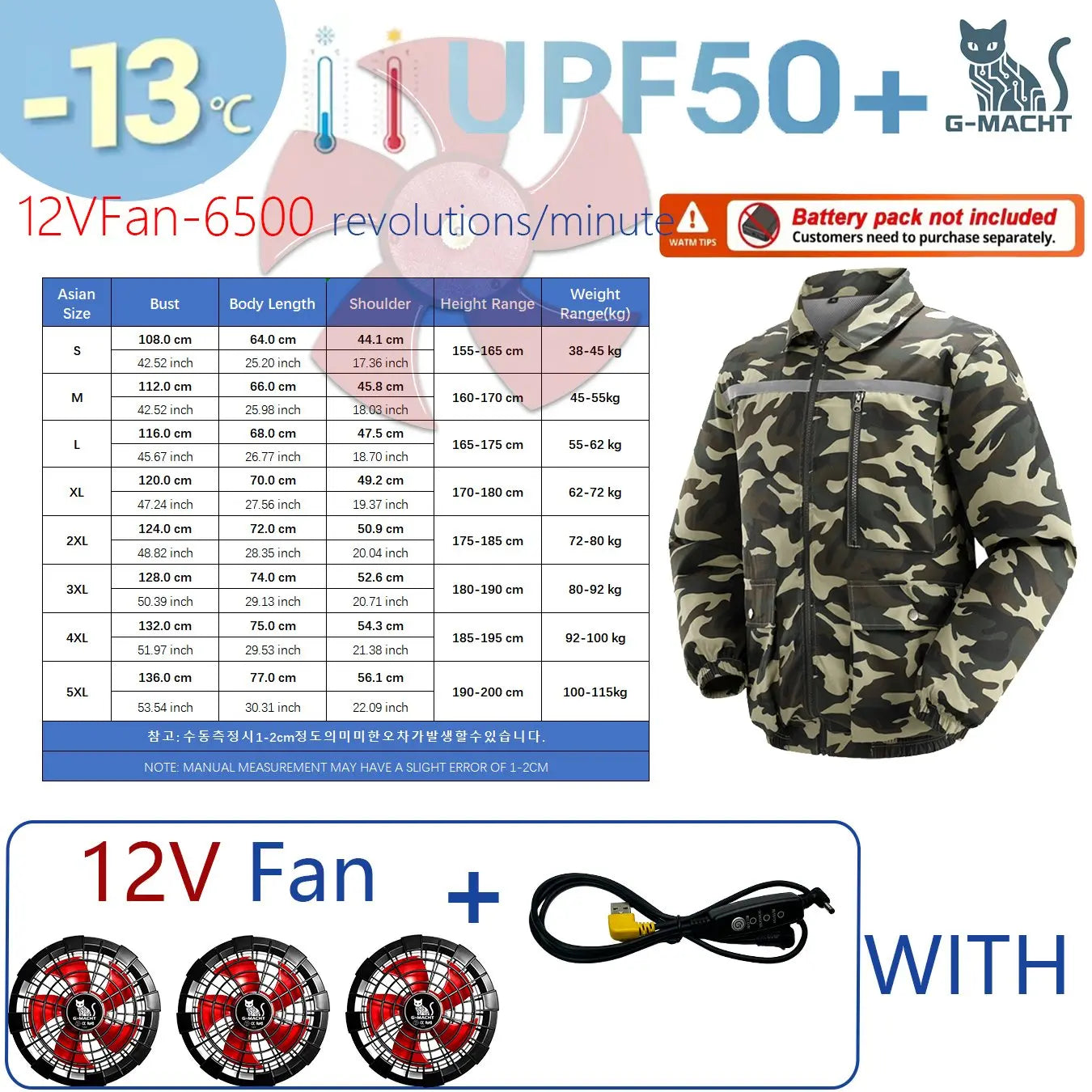 Summer 4 Fans Air Conditioning Cooling Vest Men Women Ultralight Outdoor Jacket Sun Protection Windbreaker Travel Fishing Sports
