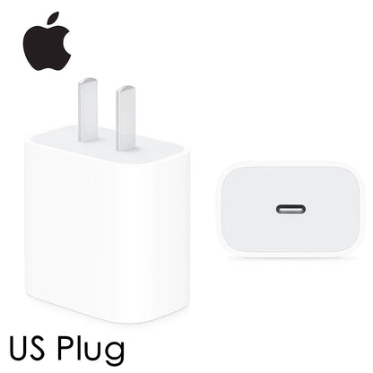 20W USB-C Power Adapter Original Fast Charger for iPhone 17/16/15 Mini pro Max Type C with Apple Cable Compatible with iPhone 14
