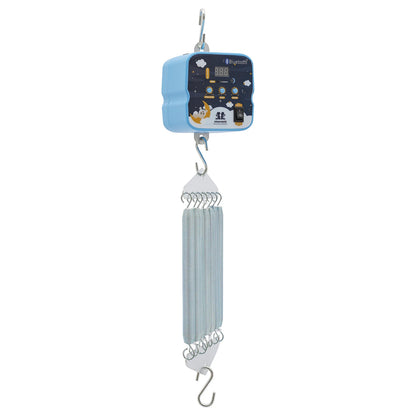 12W Electric Baby Swing Control, 7 Springs Baby Cradle Rocker Control, Adjustable Hanging Babies 0-12 Months