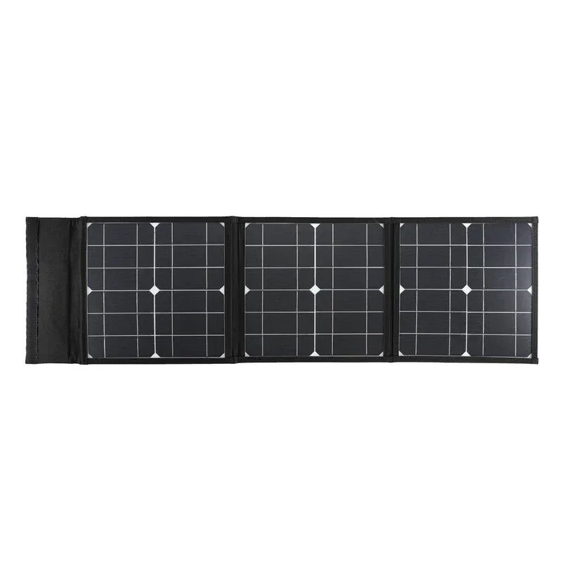 100W Foldable Solar Panel DC+USB Fast Charging 18V Portable Folding Bag Power Bank for Mobile Phone Camping Outdoor Emergency