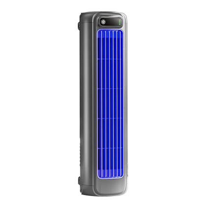 USB Plug-in Portable Tower Fan 3 Speed Desktop Fan 2000mAh Rechargeable Quiet Standing Fan 300x80x80mm Wall Mount Fan