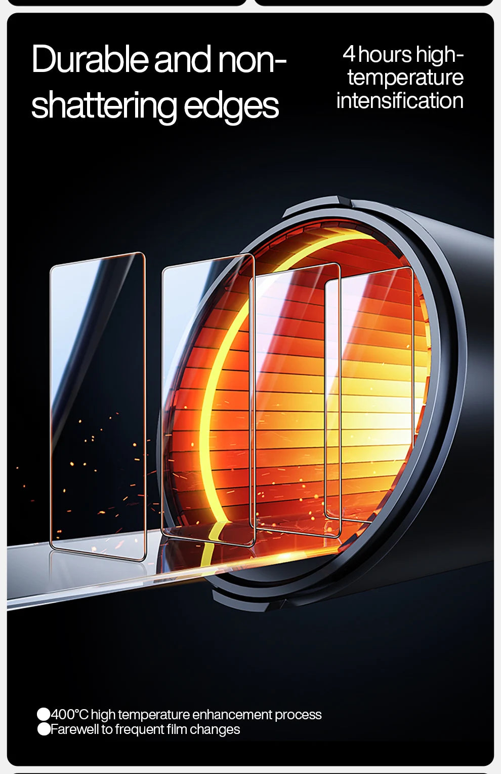 SmartDevil Tempered Glass for Samsung S24 Ultra S24 Screen Protector Full Screen Cover Privacy Anti-fingerprint