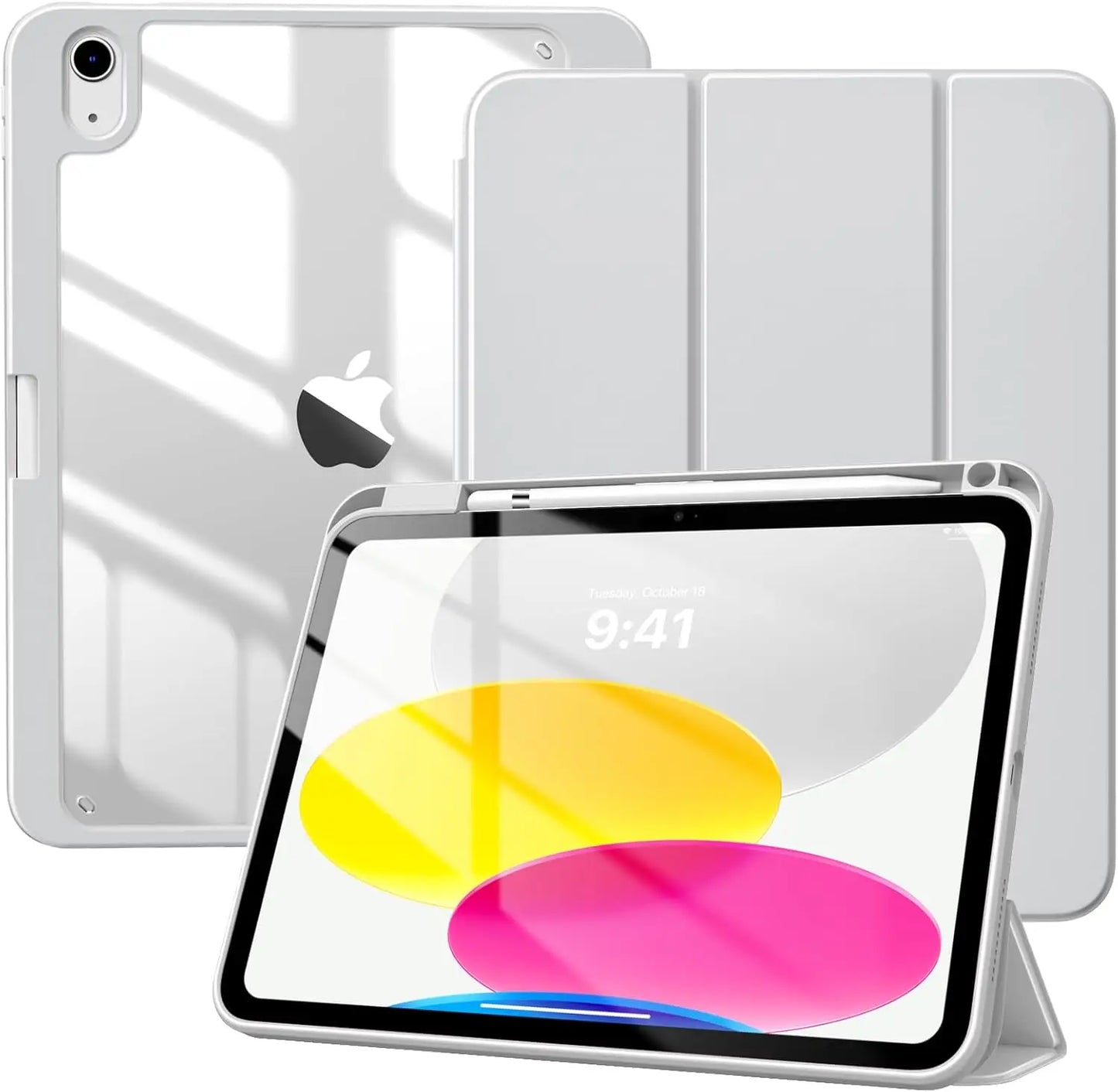 Case for iPad (A16) 11th Generation 11 Inch 2025, iPad 10th Generation Case 10.9 Inch 2022 with Pencil Holder,Protective Cover