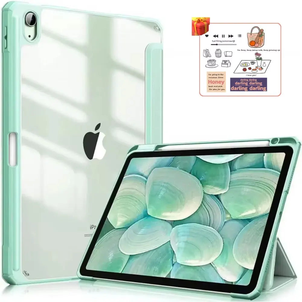 For 2025 Tablet Case iPad Air 11 inch M2 M3 Pro 13/11 M4 Cover for iPad 10th 11th 10.9 Air 4/5 7/8/9th 10.2 4/5/6th 9.7 Mini 6 7