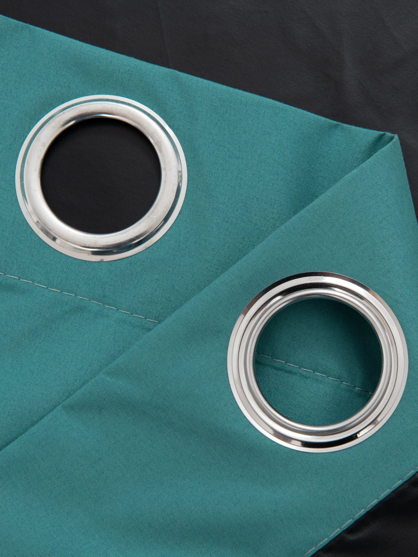 2pcs Solid 100% Blackout Curtain - Curtains for Bedroom and Living Room - UV Protection, Easy Sliding, and Stylish Design