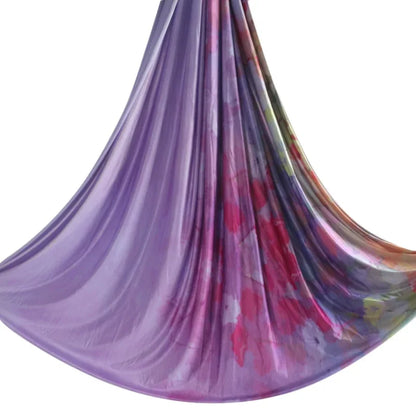 2024 New Aerial Yoga hammock Fabric Flying Pilates Yoga Swing Silk Aerial Anti-Gravity Traction Device Fitness Yoga Home Gym