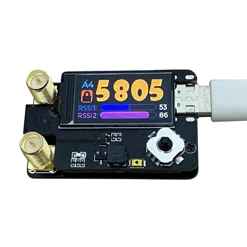 SKYZONE VRX 4.9G 5.8G 6.1G PLUS Dual Antenna Receiver Mmodule 70CH FPV VRX Suitable Video Transmission for DJI V1 V2 Glasses