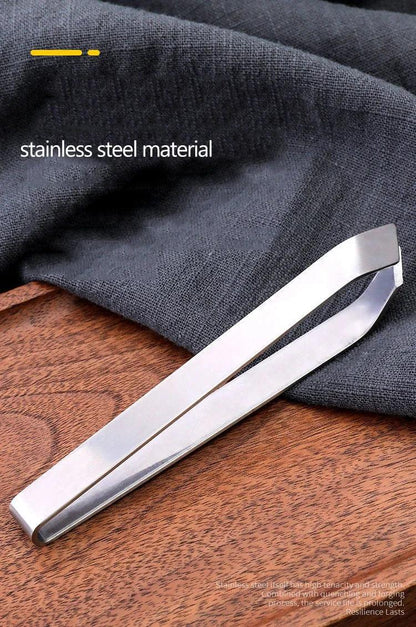 1 PC Stainless Steel Fish Bone Tweezers Pincer Clip Puller Remover Tongs Fish Bone Plucking Clamp Kitchen Gadgets Seafood Tools