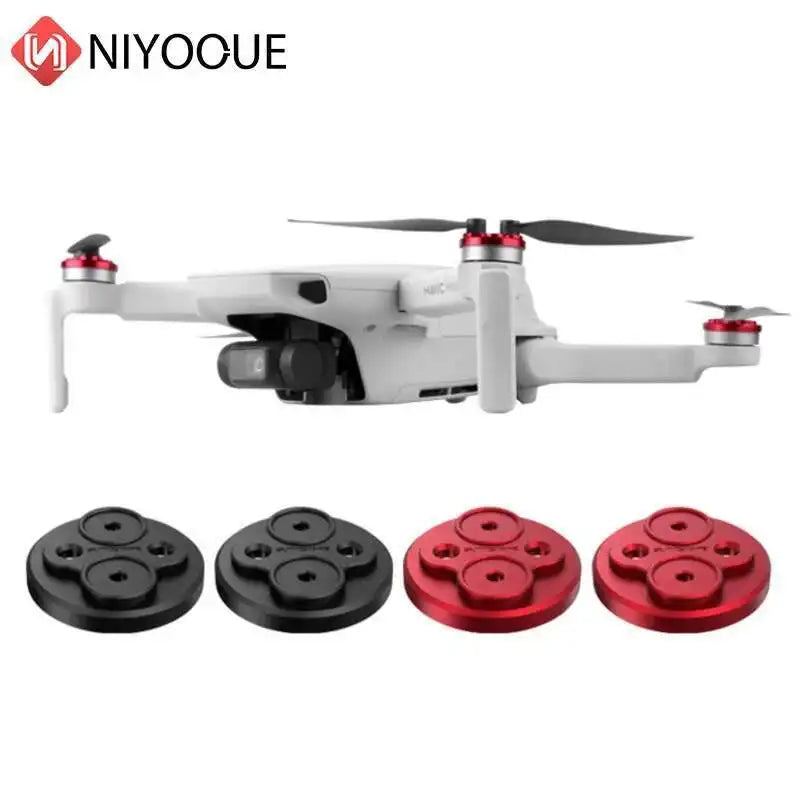 For DJI Mini 4K Mini 2SE Motor Cover Scratch Proof Propellers Aluminum Alloy Protective Cover For Mavic Mini 2 Accessories