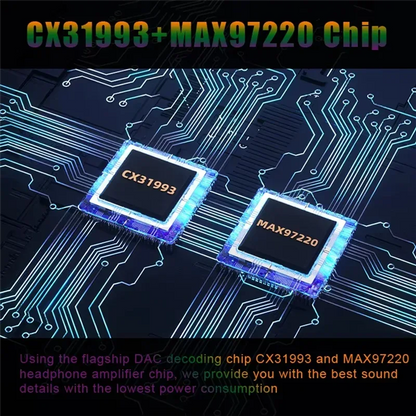 ABVO-BA23 USB Type C To 3.5 Mm Jack Adapter Headphone Amp DAC USB C Audio AUX Converter Decoder CX31993 PCM 32Bit 384Khz