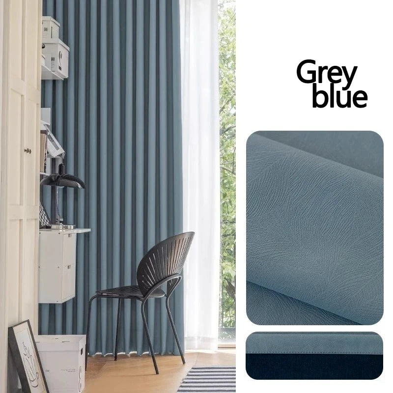 YCENTRE High Shading Rate Blackout Curtain, Blinds for Living Room, Window Treatment Drapes for Bedroom,Big size Custom Made
