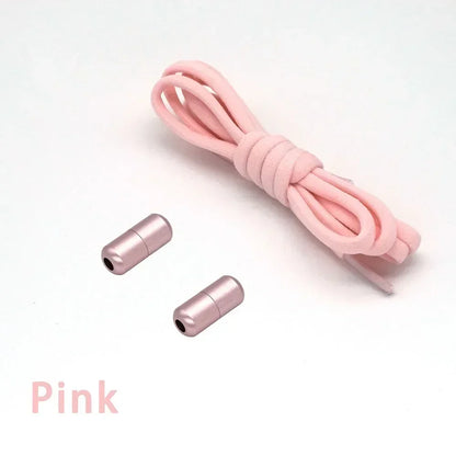 Elastic Shoe Laces Semicircle No Tie Shoelaces for Kids and Adult Shoelace for Sneakers Quick Lazy Laces Colorful Capsule Buckle