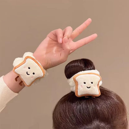 Reusable Face Wash Hand Wrist Strap 1Pair Cartoon Sweat Band Towel Band Comfortable Flexible Absorbent Wrist Strap for Face Wash