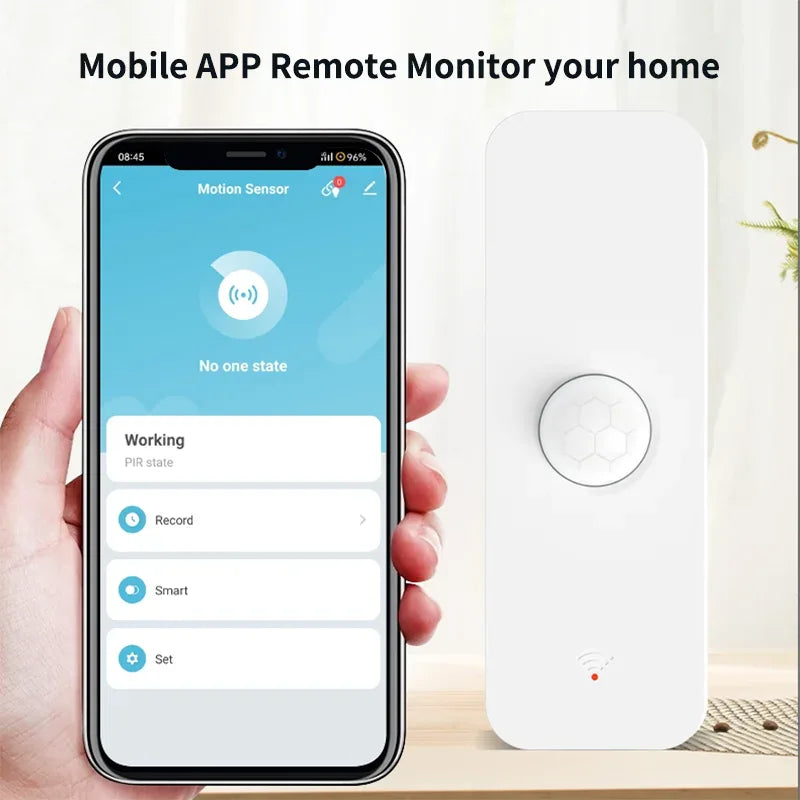 WiFi Zigbee PIR Motion Sensor Smart Home Human Body Infrared Detector Security Smart Life Works With Alexa Google Home