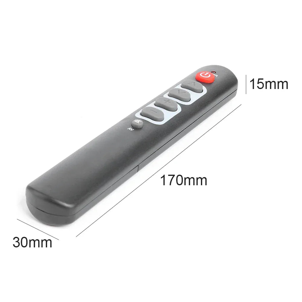 Copy IR Remote for TV STB DVD VCR Universal 6 Big Button Learning Remote Control Electronic Smart Home Accessories