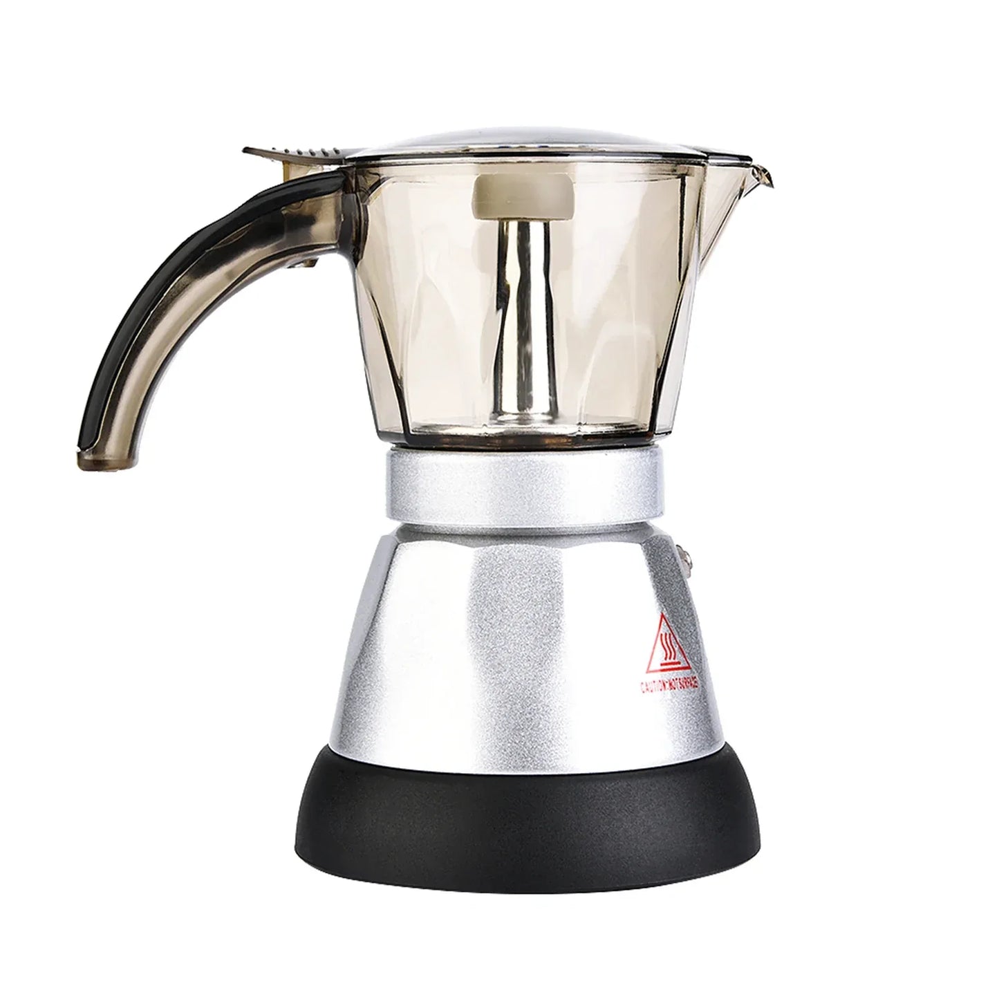 Large Capacity Electric Moka Pot Stovetop Espresso Coffee Maker Coffee Percolator 300ml
