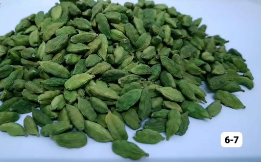 Jumbo Fresh Raw Cardamom Pods 6-7mm Sweet Fragrance Culinary Luxury Spice Merchant Preferred Premium Ingredient Bulk Exporter