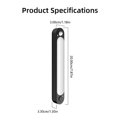 SEAMETAL Car Trunk Sensor Light USB Rechargeable Automatic Induction Light Bar Magnetic Sensing Lamp for Car Floor Trunk Hood