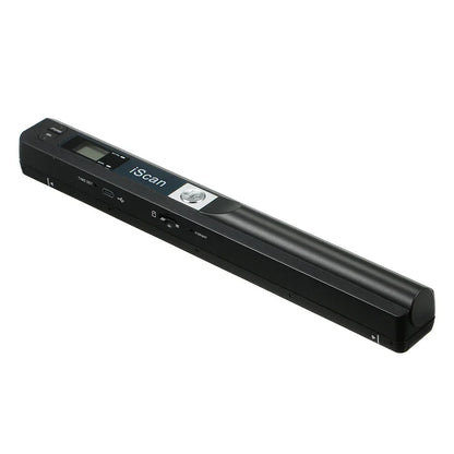 Scanner Document iScan Portable Scanner Mini Handheld Document Scanner A4 Book Scanner for JPG and PDF Format 300/600/900 DPI
