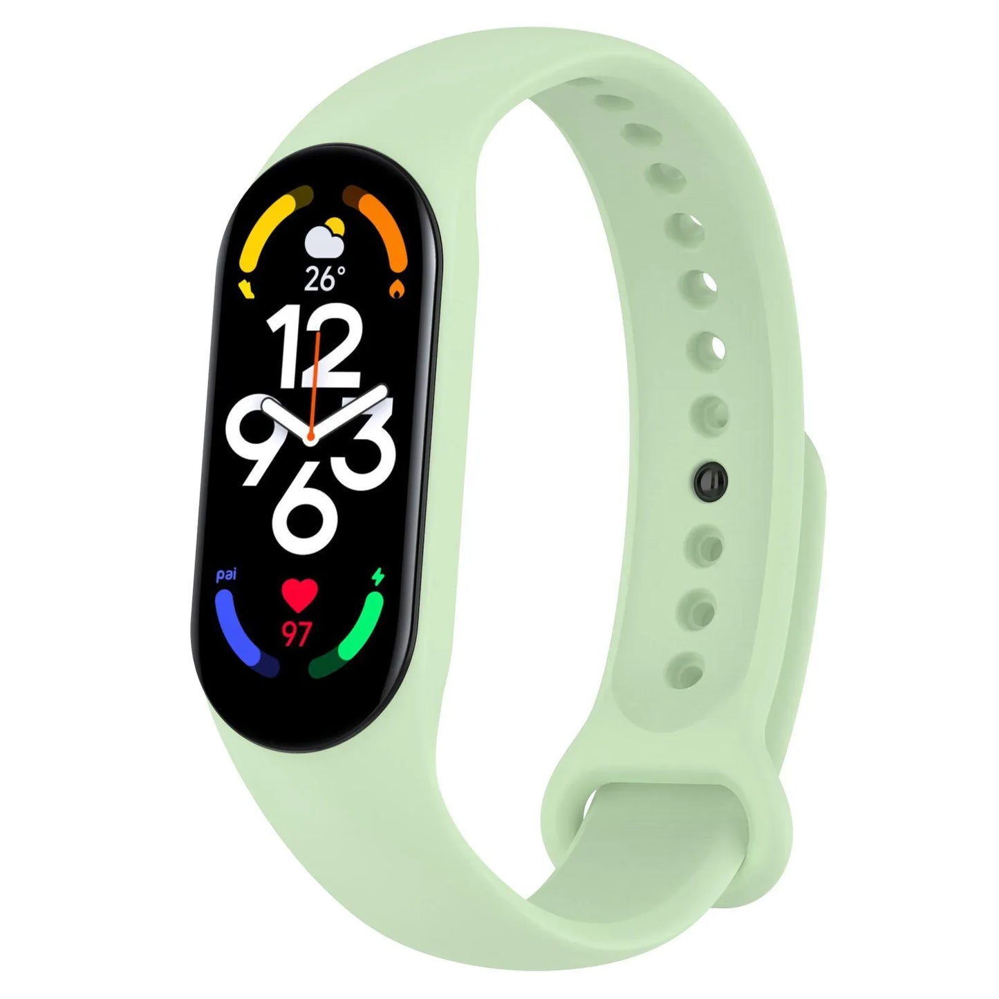 NEW 2022 Watch Strap for Xiaomi Mi Band 7 Wristband Silicone Bracelet Wrist Straps MiBand band7 Smartwatch Accessories