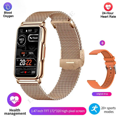 Bluetooth Connected Phone Smart Watch Women Men Music Fitness Sports Bracelet Sleep Monitor Man Waterproof Smartwatch Women+Box