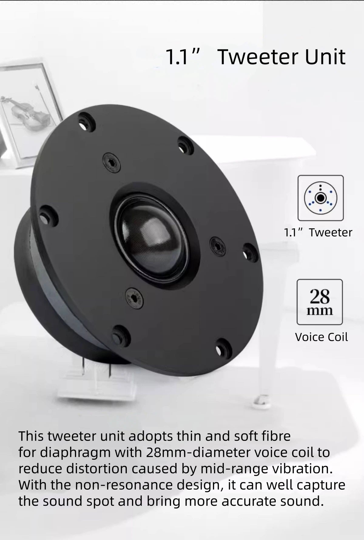 Winner TD-9 Passive Bookshelf Speakers with Wooden Cabinet, 2.0 Hi-Fi Audiophile Stereo System for Home Audio