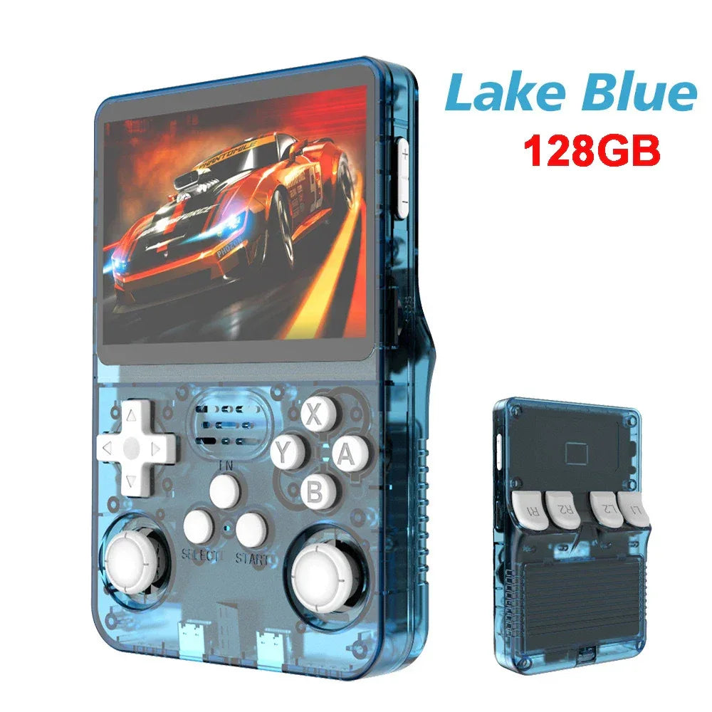 R36S Retro Handheld Video Game Console Linux System 3.5 Inch IPS Screen R35s Pro Portable Pocket Video Player Games 64G/128G