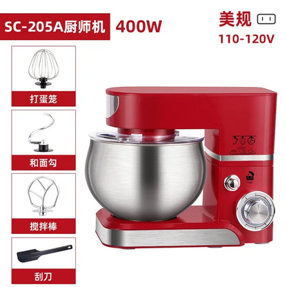 5L Stand Mixer – 3-in-1 Multifunctional Kitchen Machine with Dough Hook, Beater & Whisk,1000W Powerful Motor for Baking/Cooking
