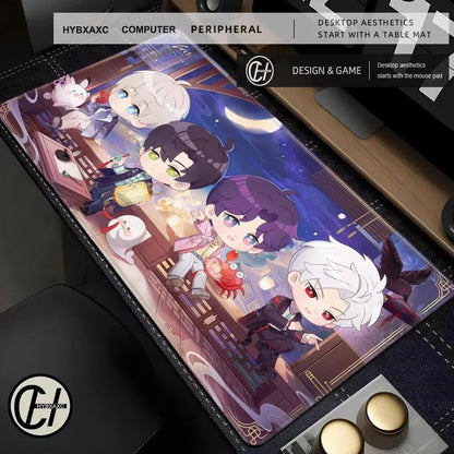 Xavier Love And Deepspace Game Mousepad Large Gaming Mouse Pad LockEdge Thickened Computer Keyboard Table Desk Mat