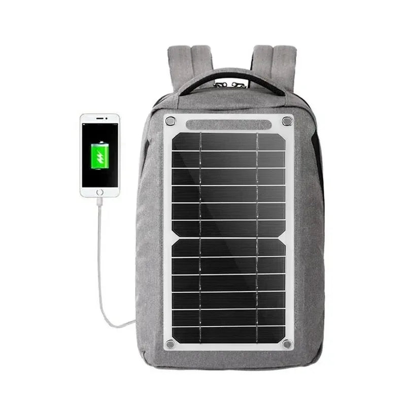 Solar Panel 30W USB Type-C Waterproof Outdoor Hiking Camping Portable Battery Mobile Phone Charging Bank Charging Panel 5V